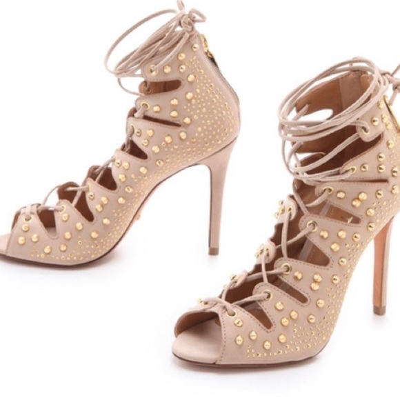 Schutz - Arieli Lace up Booties - Picture 1 of 15